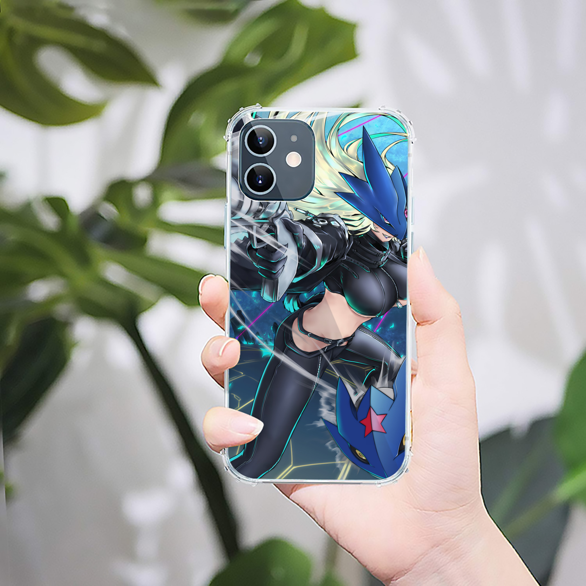（画像用） Digimon デジタルモンスター/デジモン 【iPhone 12シリーズ対応】透明スマホケース（クリアソフトケース）